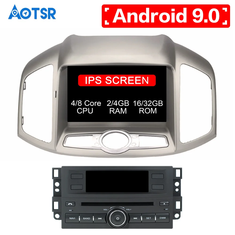 Android 9 0 8 ядерный автомобильный DVD Стерео Авторадио для CHEVROLET Captiva 2011 2015 мультимедиа