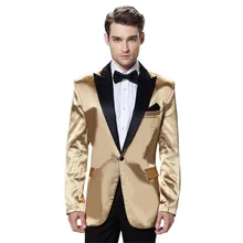 Новые мужские костюмы атласный черный нагрудный Лучший компаньон и брюки костюм