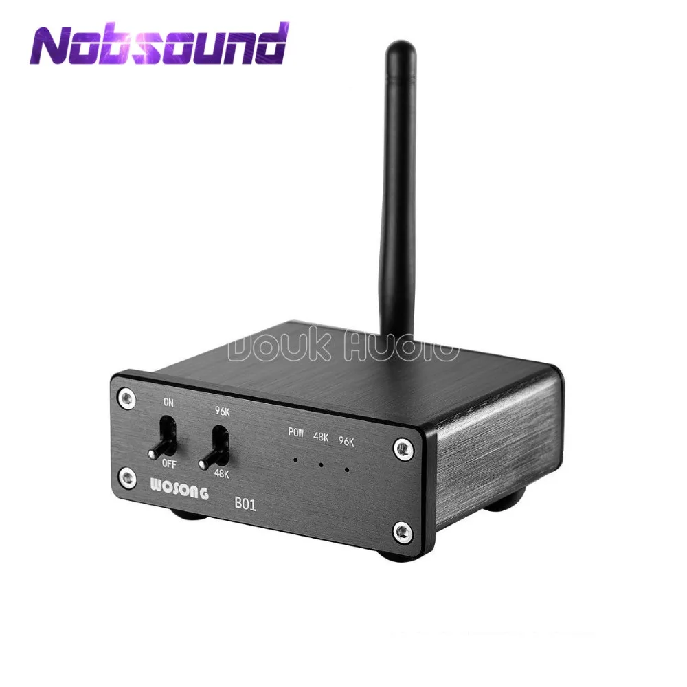 

Nobsound Mini Wireless Digital Bluetooth 4.2 Receiver 96KHz DAC Audio Decoder COAX/OPT/Analog Coaxial Optical