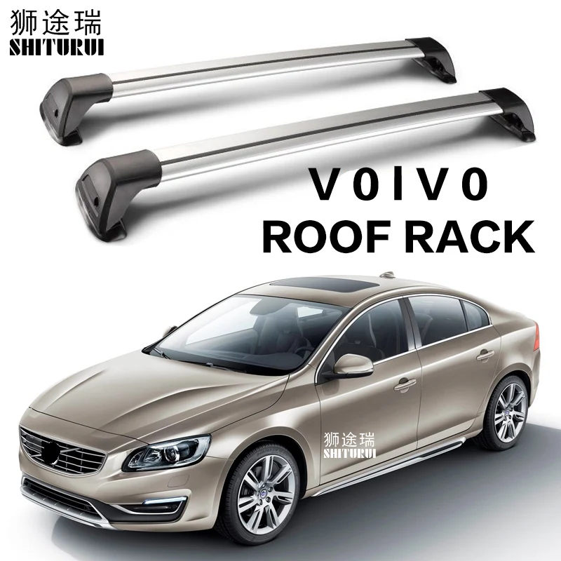 SHITURUI для Volvo S90 S80 S60 S60L V60 V40 Ультра тихий грузовик бар на крыше автомобиля