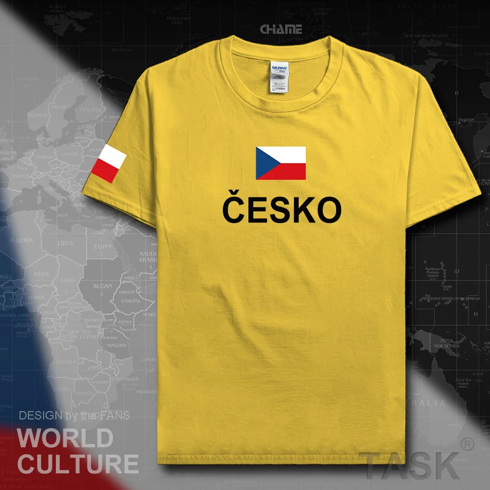 Мужская футболка из 100% хлопка с флагом страны и Чехией|men fashion t shirt|men shirtmens shirts |