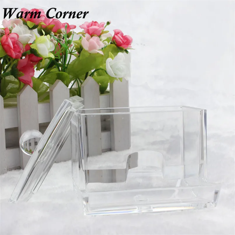 font b Swab b font Transparent Box Q tip font b Swab b font Acrylic