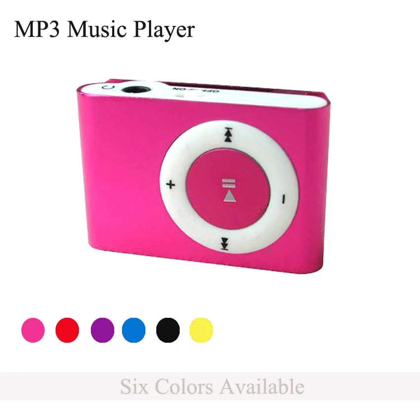 

Brand New Mini Clip MP3 Music Player with TF/SD Card Slot + Earphone + Power Cable Lightweight and Portable Electronic Gifts