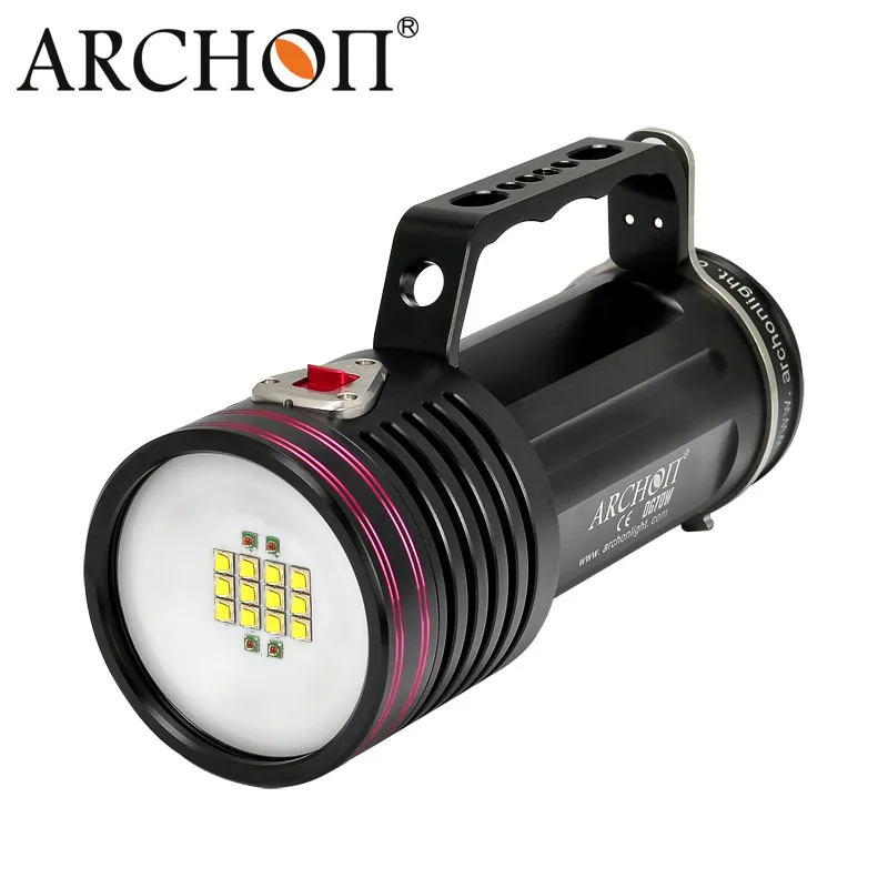 

ARCHON D100W-II CREE XM-L2 U2 10000 Lumens LED Diving Flashlight Waterproof Diving Torch with Battery and Charge