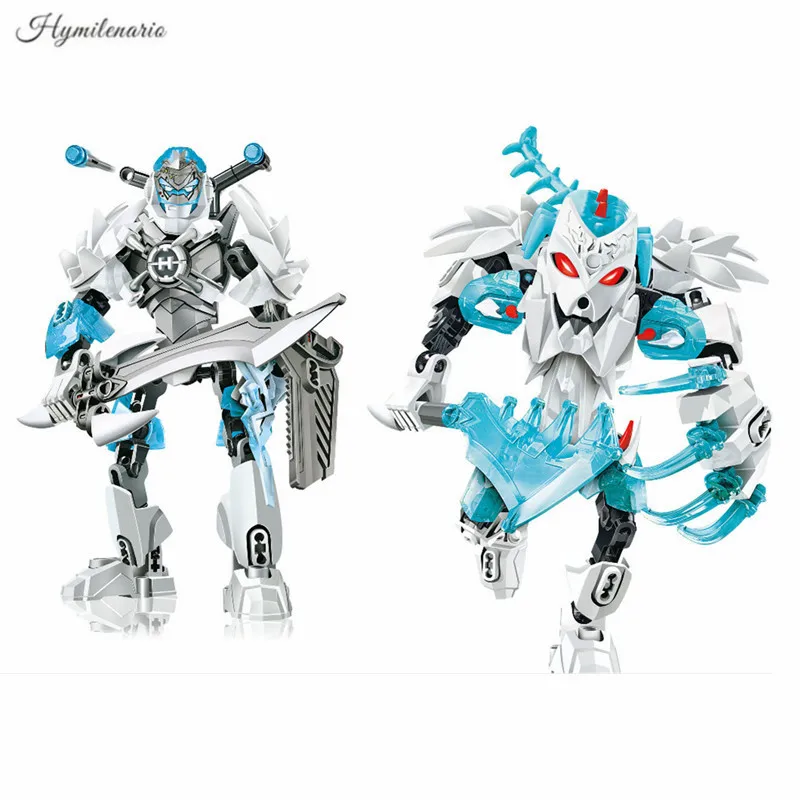 

2019 Bionicle Hero Factory 5 Star STORMER FROST BEAST Robot Action Figures Building Block Brick City Assembly Toys For Children