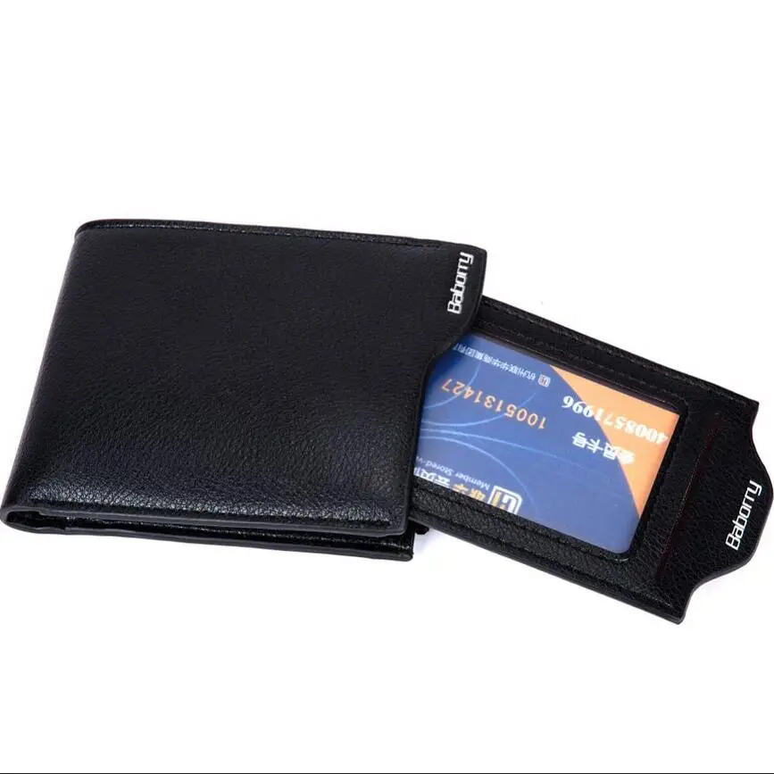 Baborry RFID кошельки для мужчин модный твердый Кошелек монет держатель карт тонкий