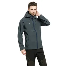Мужская Весенняя уличная куртка с капюшоном для кемпинга и пеших прогулок, ветрозащитный, альпинизм, треккинг и путешествия