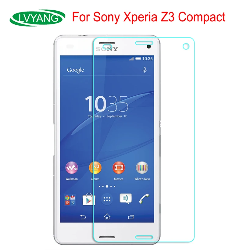9H пленка из закаленного стекла для Sony Xperia Z3 Compact/Z3 Mini D5803 D5833 M55W Compact защита экрана
