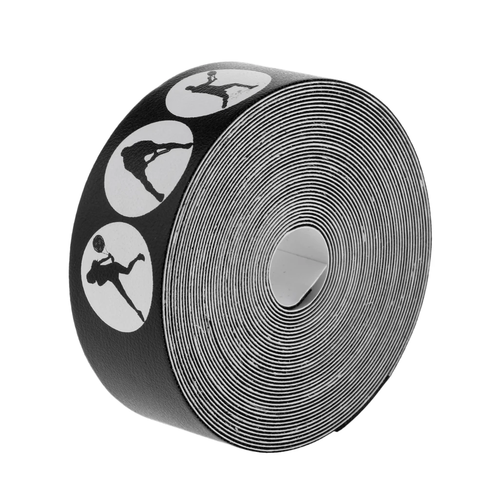 Premium Tennis Racquet Head Protection Tape Frame Guard with Racket Shock Absorber Silencers