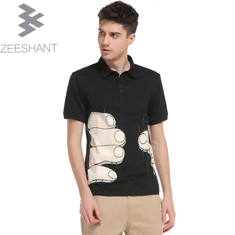 ZEESHANT S XXL Men Clothing Short Sleeve Polos New Arrival Fashion