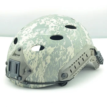 

Free shipping Base Jump Fast Helmet Masks Carbon Fiber Shell (ACU) Tactical protective helmet