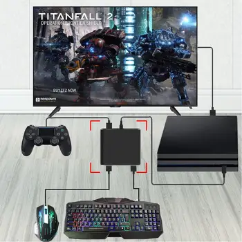 

Mobile Gamepad Controller Gaming Keyboard Mouse Converter For XBOX ONE For Switch For PS4 Adapter Plug And Play USB 2.0