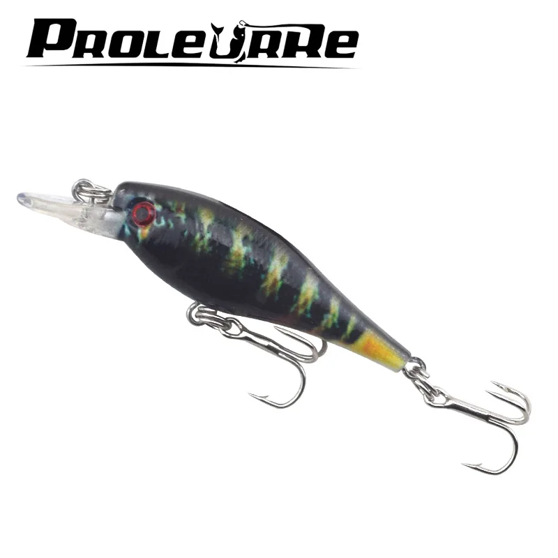  Proleurre 6.5cm 4.7g Swim Fish Minnow Fishing Lure Artificial Hard Crank Bait topwater Wobbler Japa