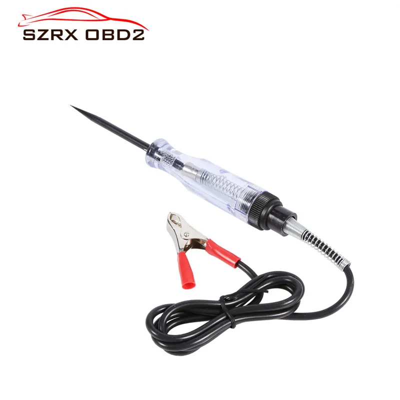 

Auto Car Truck Voltage Circuit Tester Car Test VoltMet Long Probe Pen Light Bulb Automobile Maintenance Tools