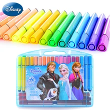 Оригинальные маркеры Диснея, ручки-щетки для рисования, маркерная ручка, мультяшная замороженная Анна, Эльза, Микки Маус, художественные принадлежности, подарок
