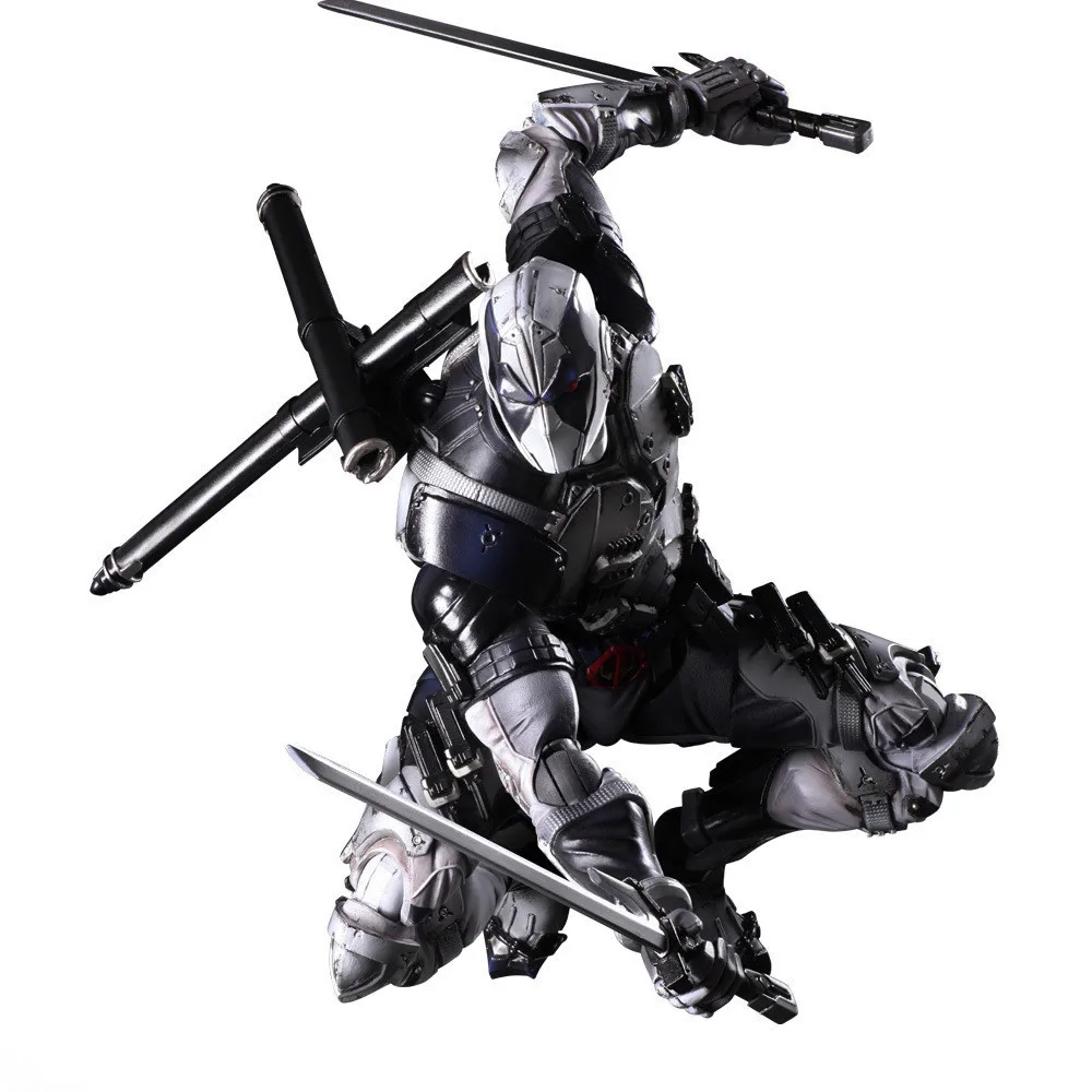 

Birthday Gift Supply Superhero Action Collection 26cm Gray PA Kai Deadpool Toy Figure X Men Movable Model