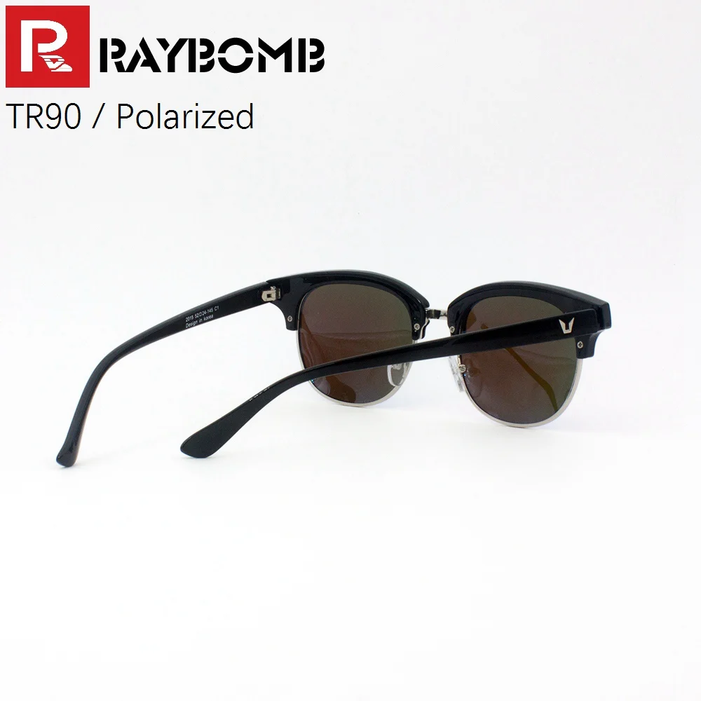 RAYBOMB 2016 новые классические зеркальные полуметаллические солнцезащитные очки