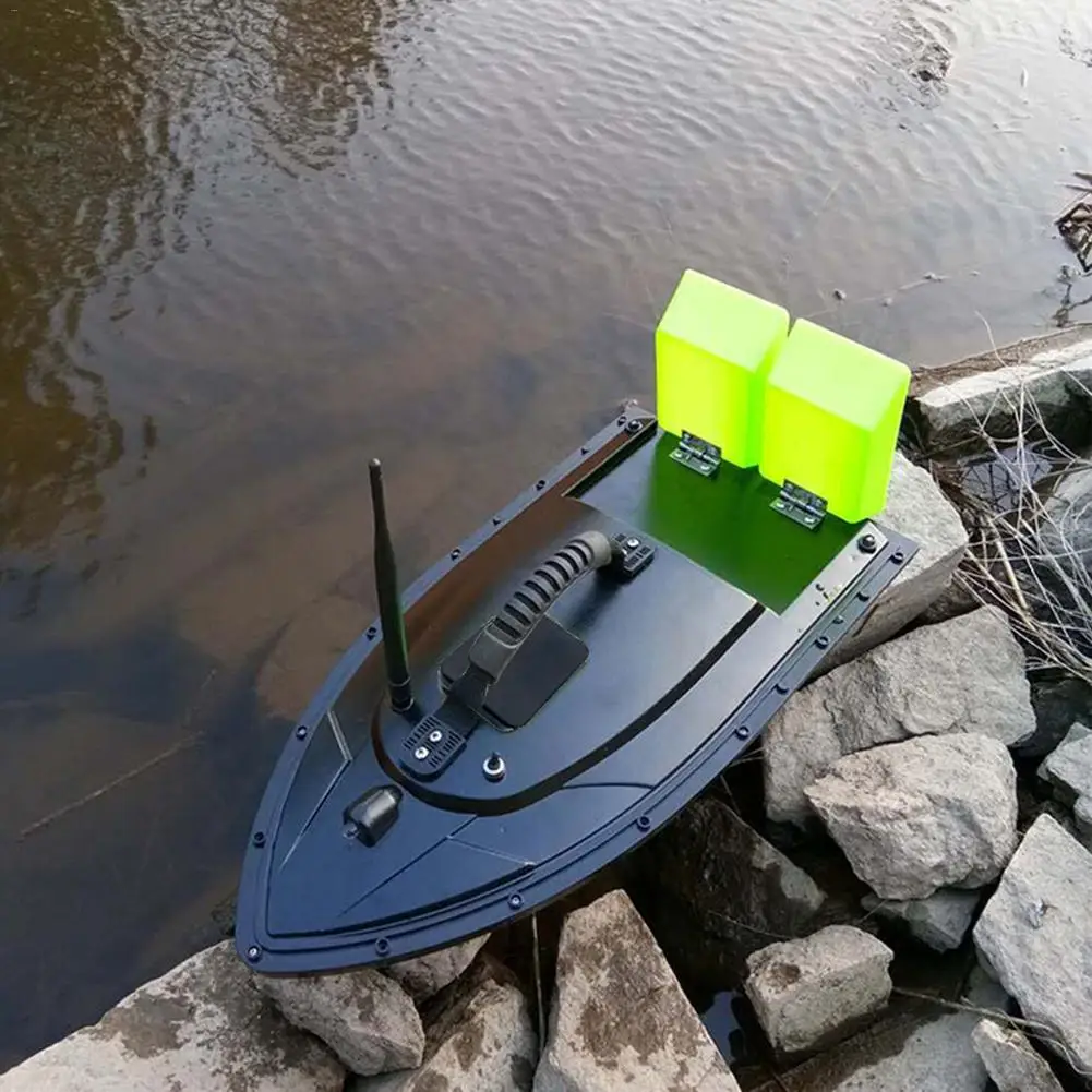Flytec 2011-5 рыболовный инструмент Смарт RC приманка лодка игрушка цифровая автоматическая Частотная Модуляция Дистанционное радиоуправление устройство рыбные игрушки - Цвет: Green EU