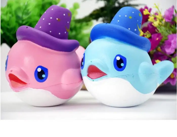 18 см Kawaii Squishies Русалка Кукла замедлить рост мягкий Squeeze Kid Игрушка Мобильный телефон ремни забавные гаджеты стресса мягкими подарок