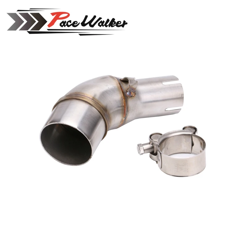 

A middle connect for kawasaki Z250SL Motorcycle Exhaust Pipe Muffler Escape Connecting Pipe Front Link Pipe Moto Mid Pipe