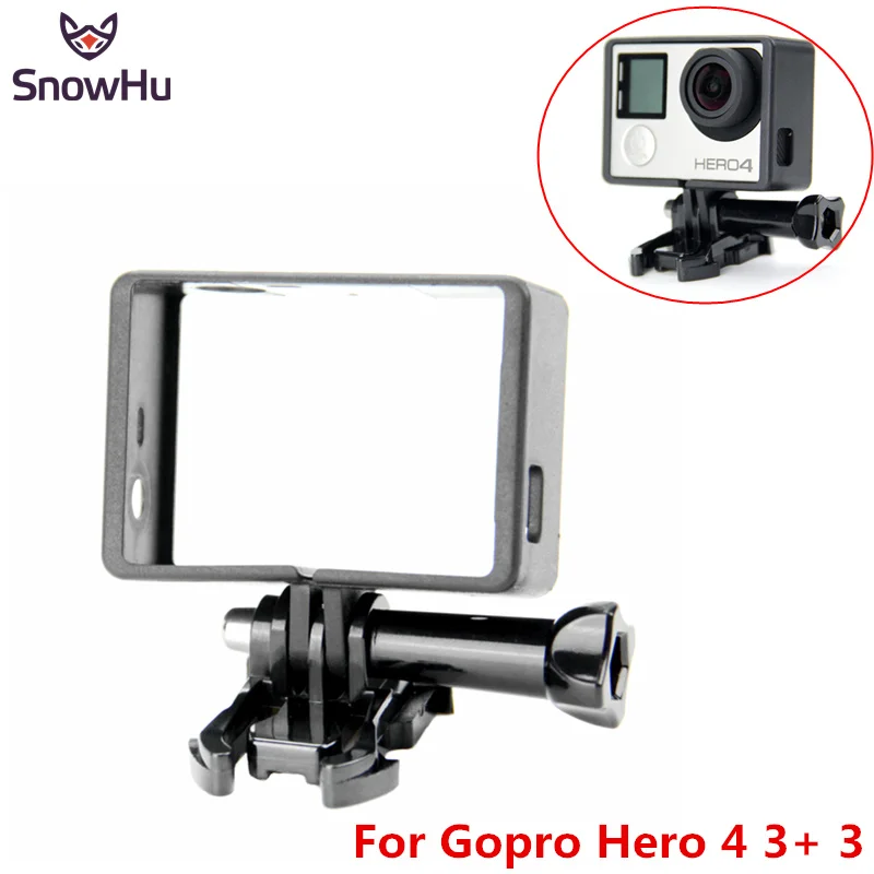 

SnowHu Standard Camera Border Frame Mount Protective Housing Case for Sport Camera for Gopro Hero 4 3+ 3 Accessories GP71