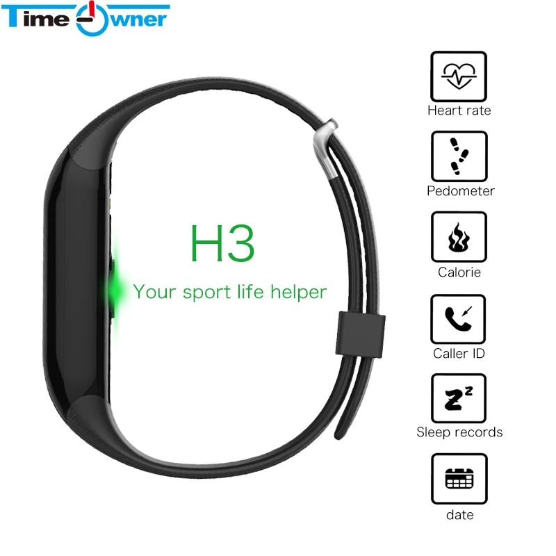 Умный Браслет Time Owner H3 смарт браслет пульсометр фитнес трекер для A/IOS|smartband for ios|heart