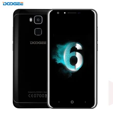 DOOGEE Y6 64 GB/4 GB Réseau 4G Identification Des Empreintes Digitales 5.5 ”. 5D Android 6.0 MTK6750 64-Bit Octa core BT OTA WiFi GPS FM