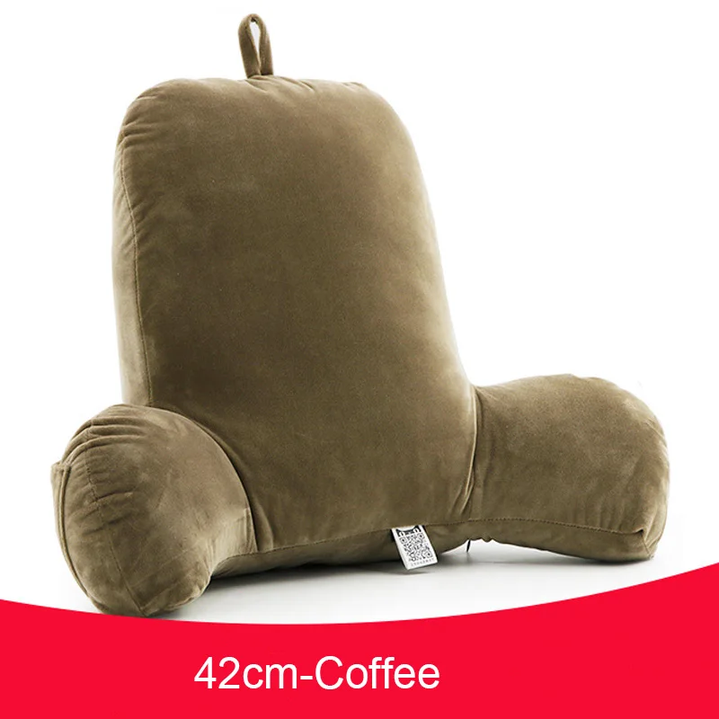 L066-Lumbar Pillow for Office Waist Protector with Arm Spine Protect Orthopedic Pillow Car Seat Office Chair Back Seat Waist  Cushion (3)
