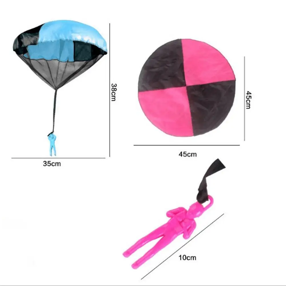 LeadingStar интересный ручной парашют игрушка бесплатно парашют для детей случайный цвет zk15