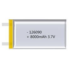Kernuap 3,7 В 8000 мАч 126090 PLIB 37wh полимерный литий-ионный аккумулятор/литий-ионный аккумулятор для power bank; планшетный ПК, электронная книга, gps