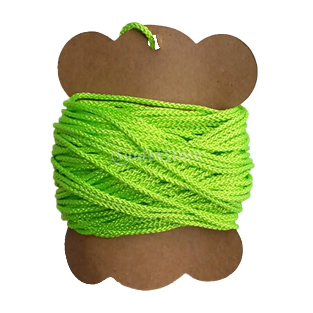 Scuba Diving Diver Reel Finger Spool Round Line Cord Rope Replacement for Underwater Wreck Cave Reef Dive 20m/30m/50m - 4 Colors