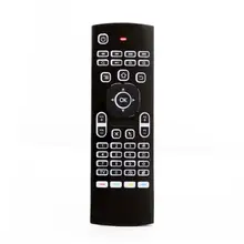 IR 2 4G Wireless Air Mouse Keyboard 6 Axis TV Box Remote Controller w Backlight for