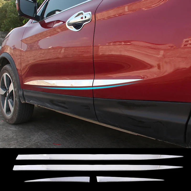 Buy Fit For Nissan Qashqai 2014 2015 2016 Chrome Side