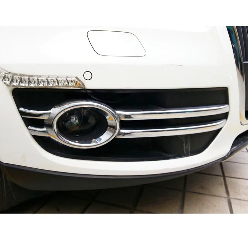 Подходит для AUDI Q5 2009 2012 хромированная крышка переднего противотумансветильник