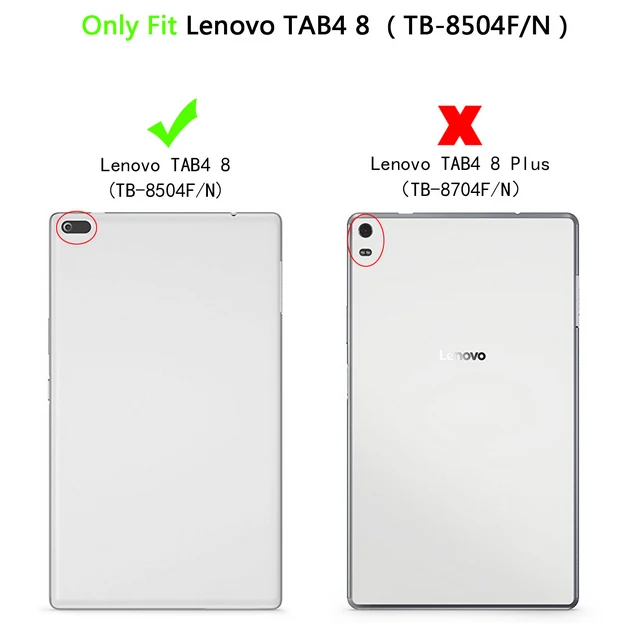 Tab 4 8. 0 чехол силиконовый Смарт Обложка для планшета Для lenovo Tab 4 8 дюймов планшет TB-8504F/8504N противоударный бампер чехол