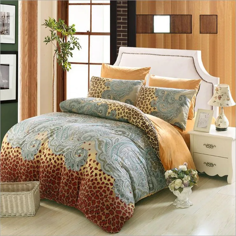 Cotton Bedding Sets With Crystal velvet font b Home b font font b Textile b font