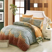 Conjuntos de Cama de algodão Com veludo Cristal Home Textile Ded Conjunto Roupa de Cama Queen Size Rei Conjunto de Lençol E Edredom