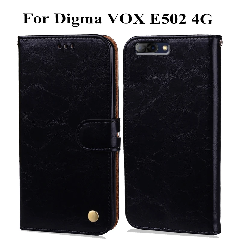 Чехол для Digma VOX E502 4G откидной из искусственной кожи чехол телефона книжка с