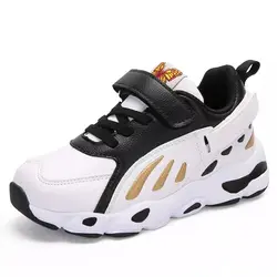 Модные брендовые кроссовки для мальчиков и девочек; детские школьные спортивные кроссовки для маленьких детей; повседневная обувь для