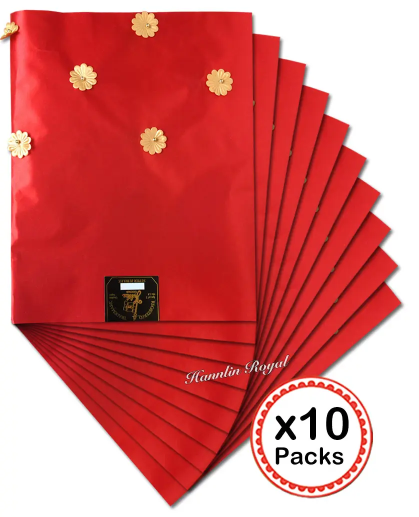 Простой розовый 10 упаковок 20 штук бисером Африканский sego головной убор галстук геле головной платок с большим количеством бисера DHL - Цвет: Red gold Appliques