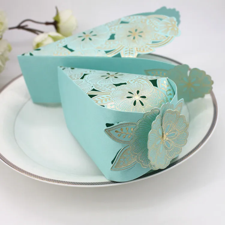 Elegant Flower Cones Wedding Favors Gift Box for Candy 50pcs Packaging Paper Box Marriage Embalagem Baby Shower Party Supplies baby-christmas-gifts : image Elegant Flower Cones Wedding Favors Gift Box for Candy 50pcs Packaging Paper Box Marriage Embalagem Baby Shower Party Supplies baby-christmas-gifts