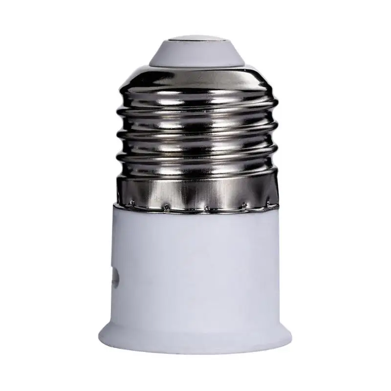 

E27 to B22 Screw Lamps Base Converter Lamp Holder Light Bulb Socket Converter Bayonet Cap to Edison Screw Lamp Holder Converter