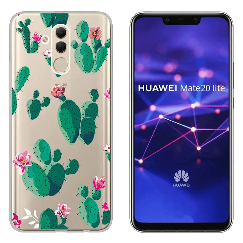 Arvin Painted Flower Fundas FOR Huawei mate20 lite mate 10 Lite Soft Silicone Back Phone Cover FOR Huawei Mate 10 Pro TPU Case  (4)