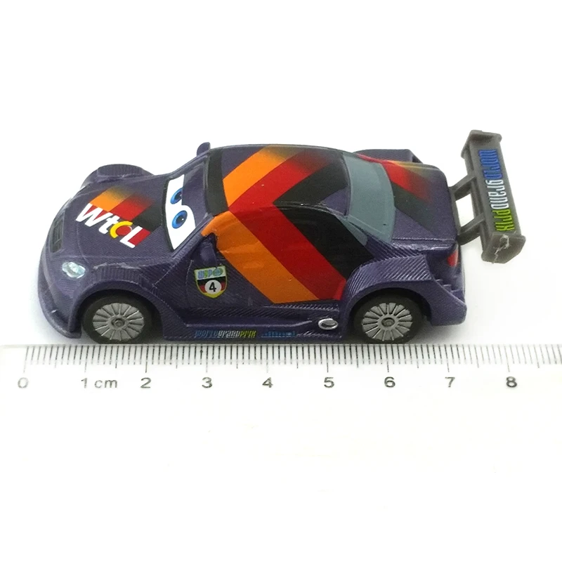 Disney Pixar Cars 2 Max schnelll металлический литой игрушечный автомобиль 1:55 свободный