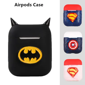 

Cute 3D Cartoon Silicone Case For Apple Airpods Accessories Protective Cover Decorative Earphone Cas