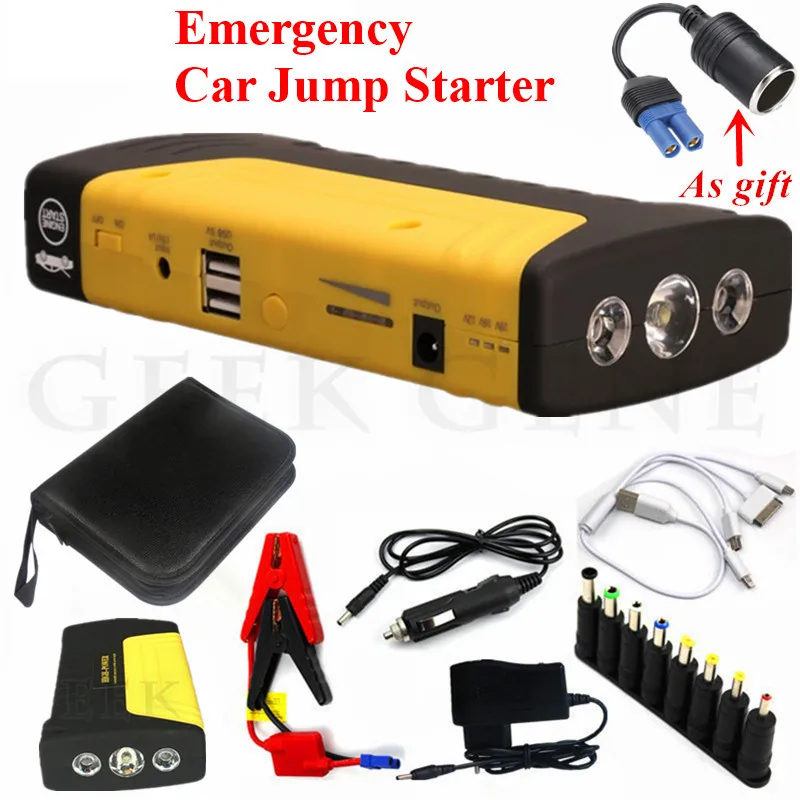 Car Jump Starter 12V 600A Portable Starter Power Bank Petrol Diesel