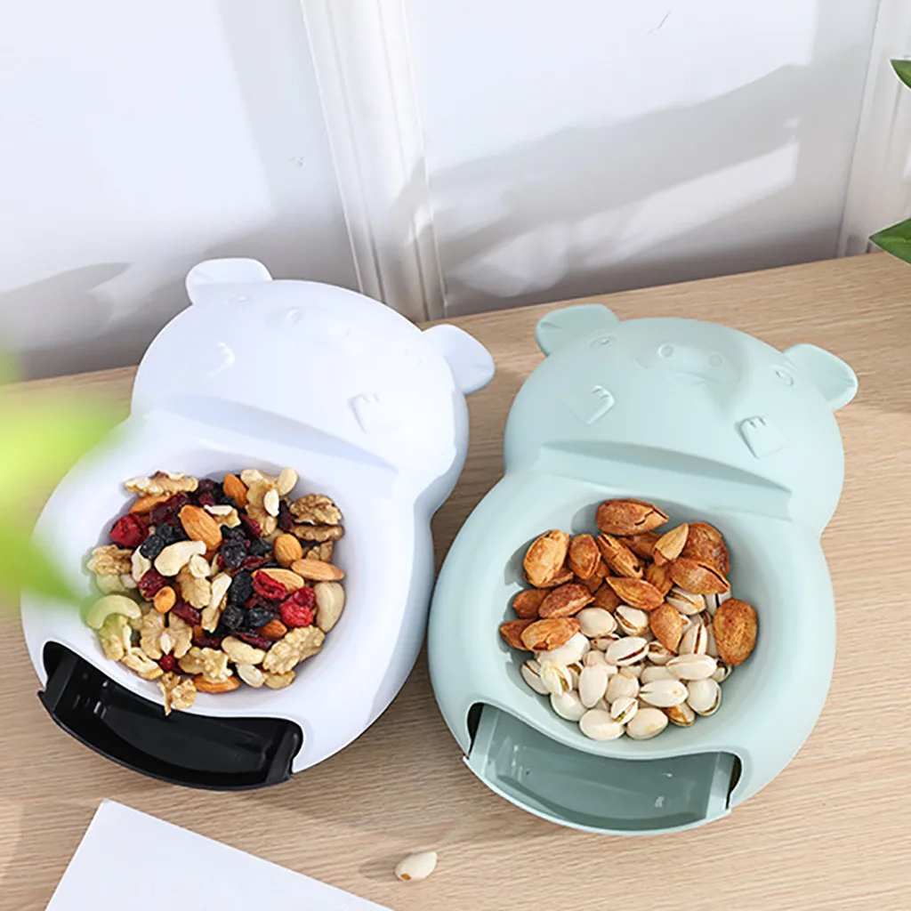 Креативная форма чаши идеально подходит для семян орехов и сухих фруктов коробка для хранения держатель тарелка блюдо лоток с держателем мобильного телефона тарелка блюдо