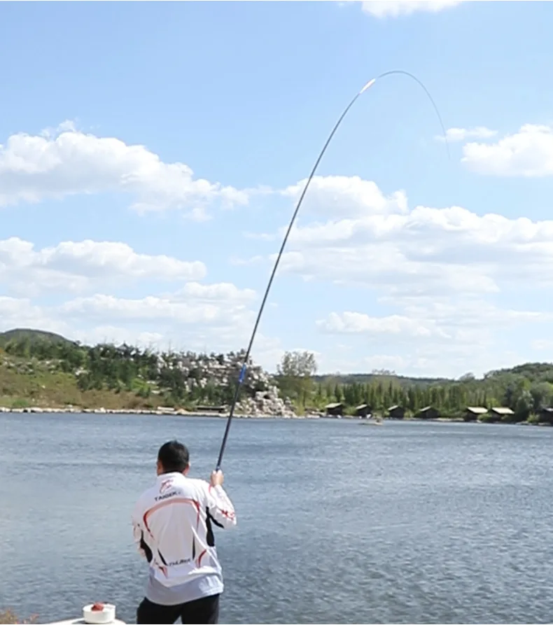 Новинка, TAIGEK, 3600 г, мощная глубокая водная резерва, сверхпрочная телескопическая удочка, высокоуглеродное волокно, 8,1 м, 324 г, 9 м и 10 м