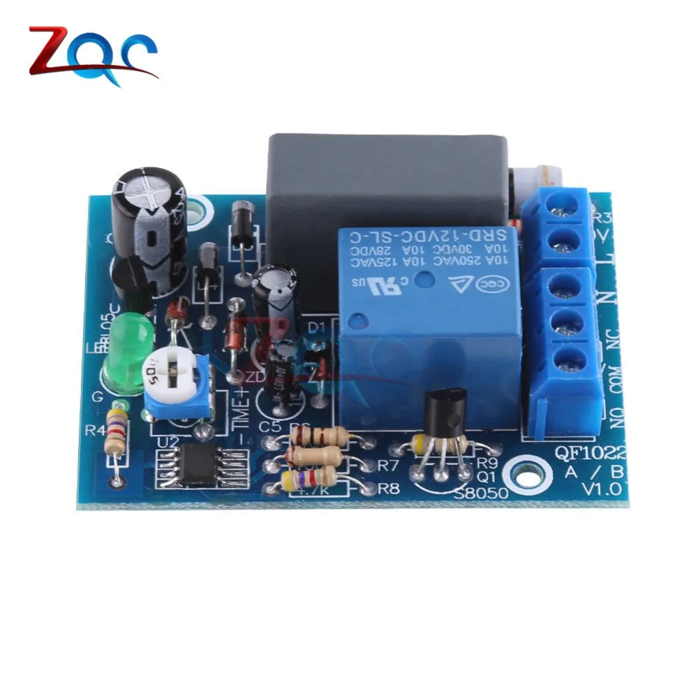 Delay Relay Timer AC 220 V 0-10min 0-10h 0-100min Delay Switch Module Adjustable Timer to Choose from 0-10s