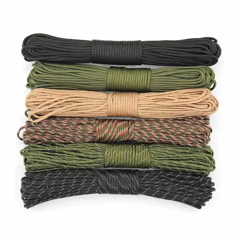 9 core military parachute outdoor rappelling rope escape rope rescue